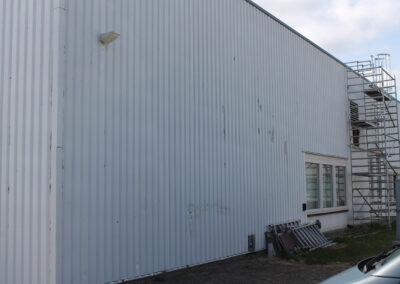 Gebouw met duurzame gevelbekleding. Uitgevoerd door VTL-Montage.