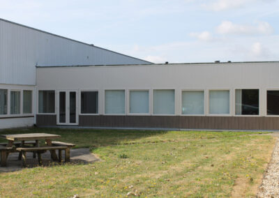 Gebouw met duurzame gevelbekleding. Uitgevoerd door VTL-Montage.